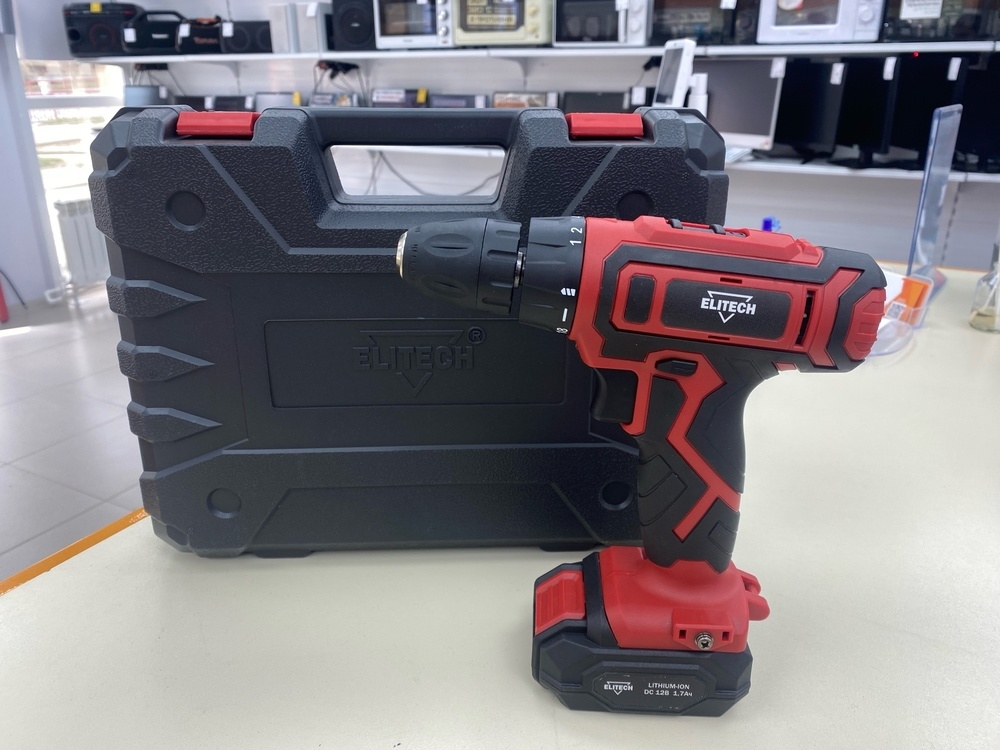 Шуруповерт Elitech ДА 122СЛ