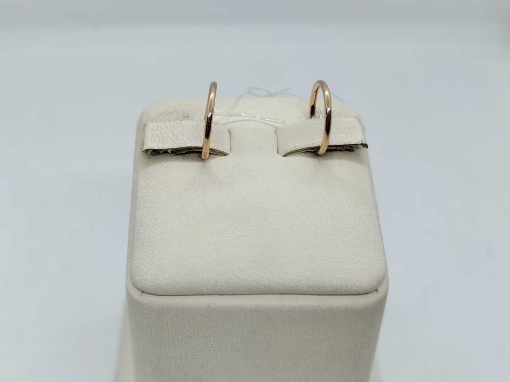 СЕРЬГИ КОНГО без камня (Au 585)