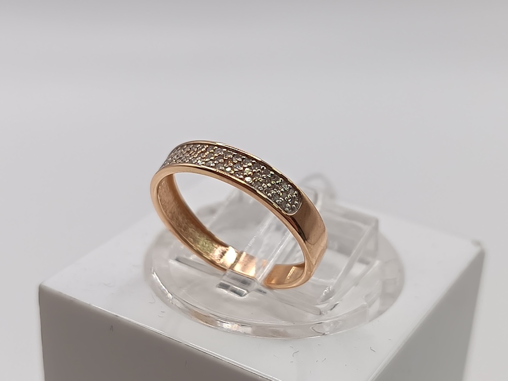 КОЛКМИ585 КОЛЬЦО С КАМНЯМИ (Au 585)