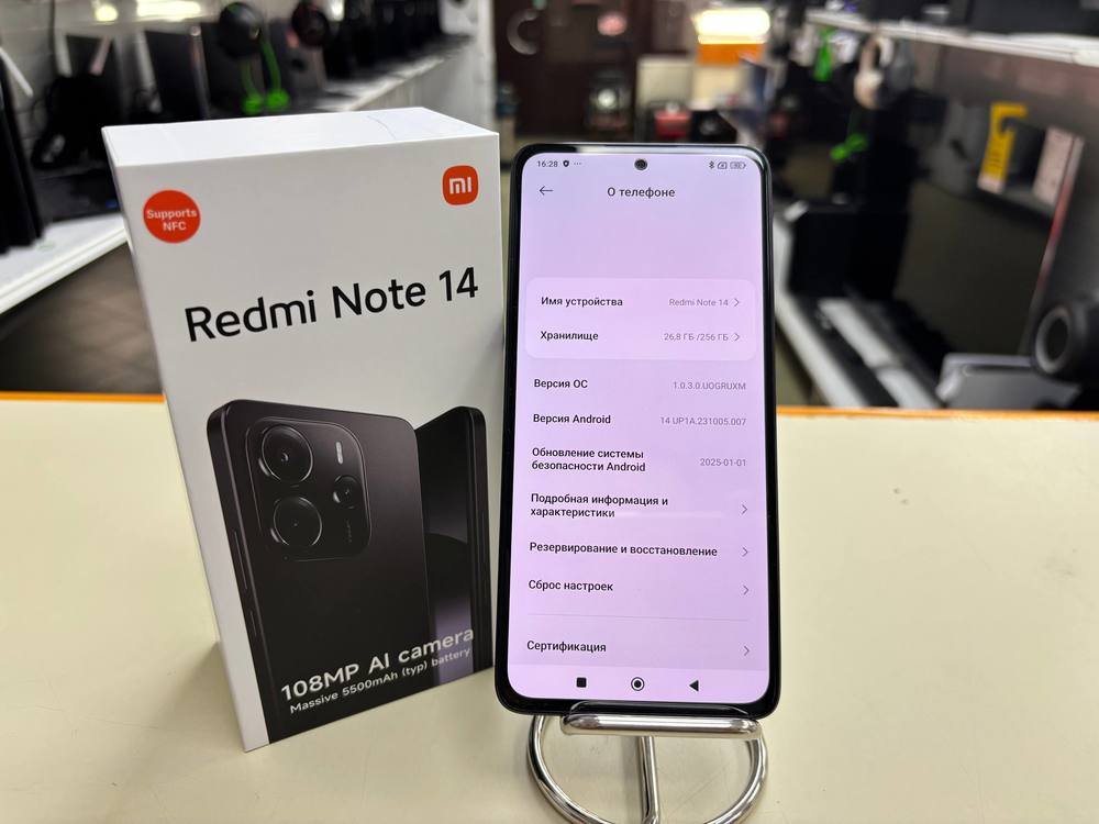 Смартфон Xiaomi Redmi note 14 8/256