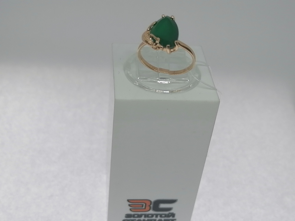 КОЛЬЦО С КАМНЕМ (Au 585)