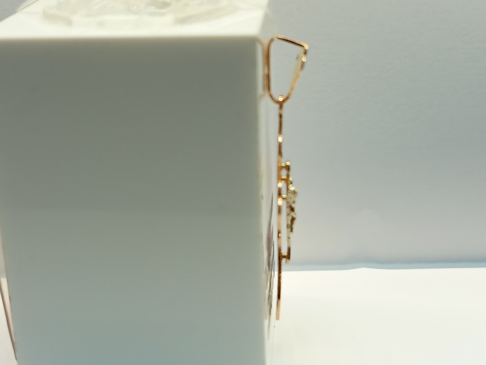 ПОДКБК585 ПОДВЕСКА КРЕСТ БЕЗ КАМНЯ (Au 585)