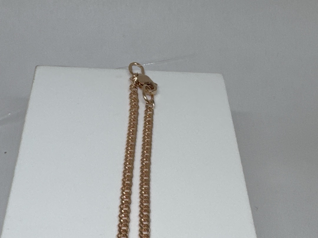 ЦЕПЬ ПОЛНОВЕСНАЯ Ромб двойной (Au 585)