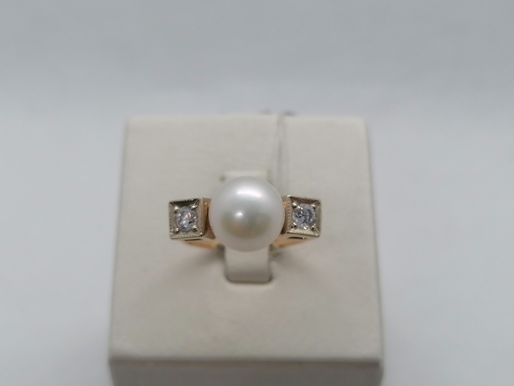 КОЛКМИ585 КОЛЬЦО С КАМНЯМИ (Au 585)