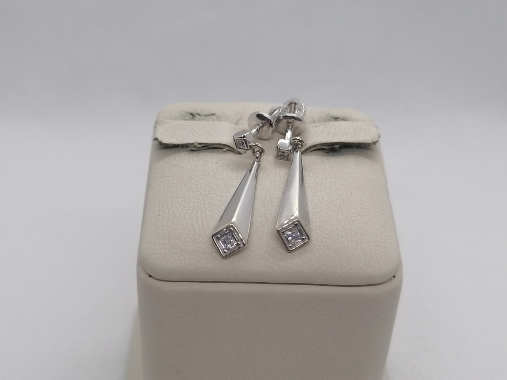 СЕРЬГИ С КАМНЯМИ (Au 585)