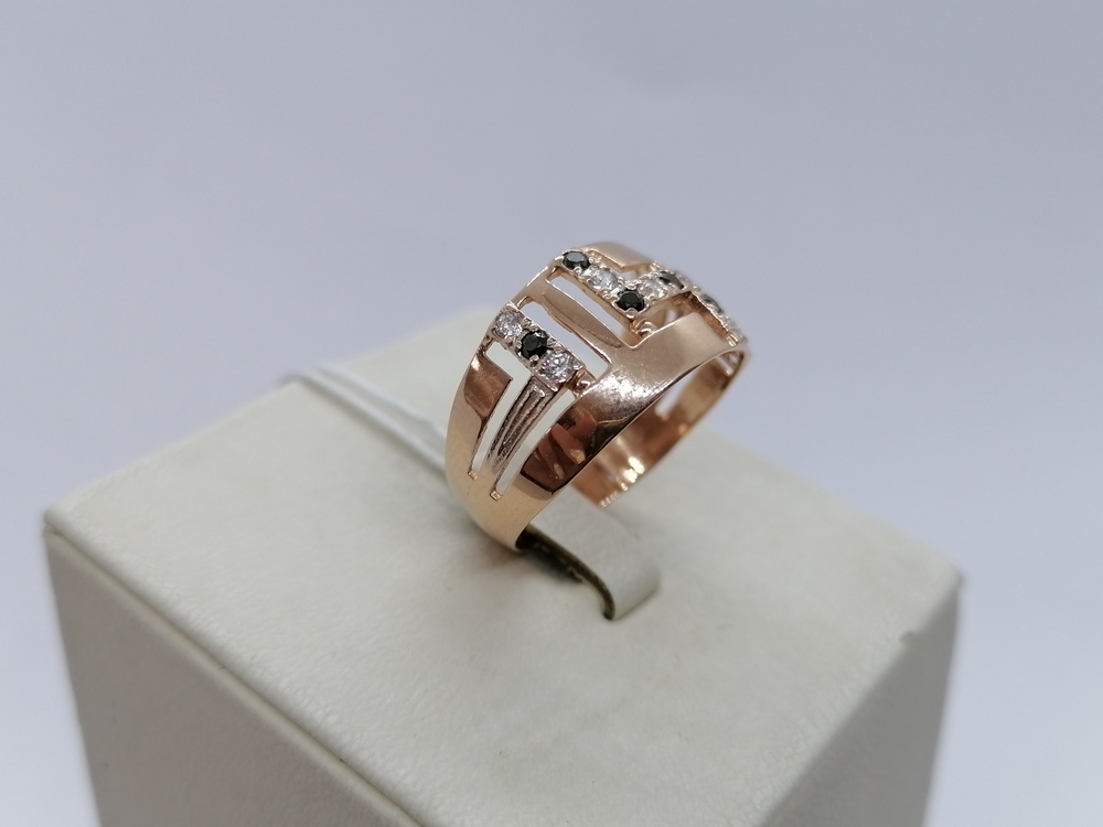 КОЛКМИ585 КОЛЬЦО С КАМНЯМИ (Au 585)
