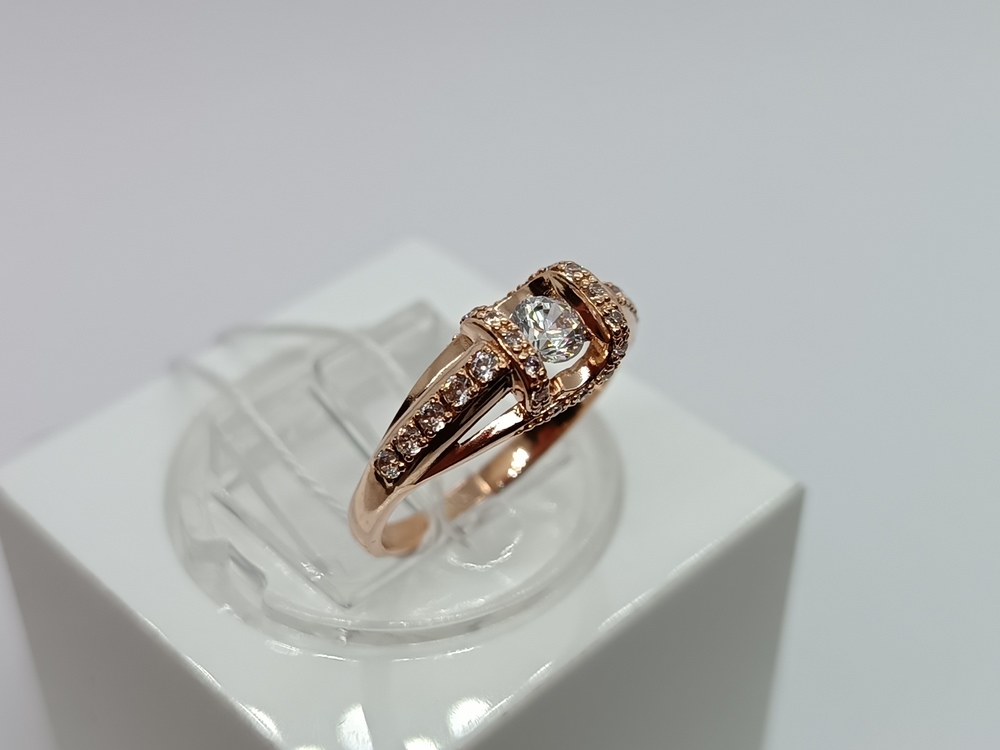 КОЛКМИ585 КОЛЬЦО С КАМНЯМИ (Au 585)
