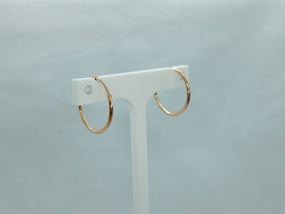 СЕРЬГИ КОНГО без камня (Au 585)