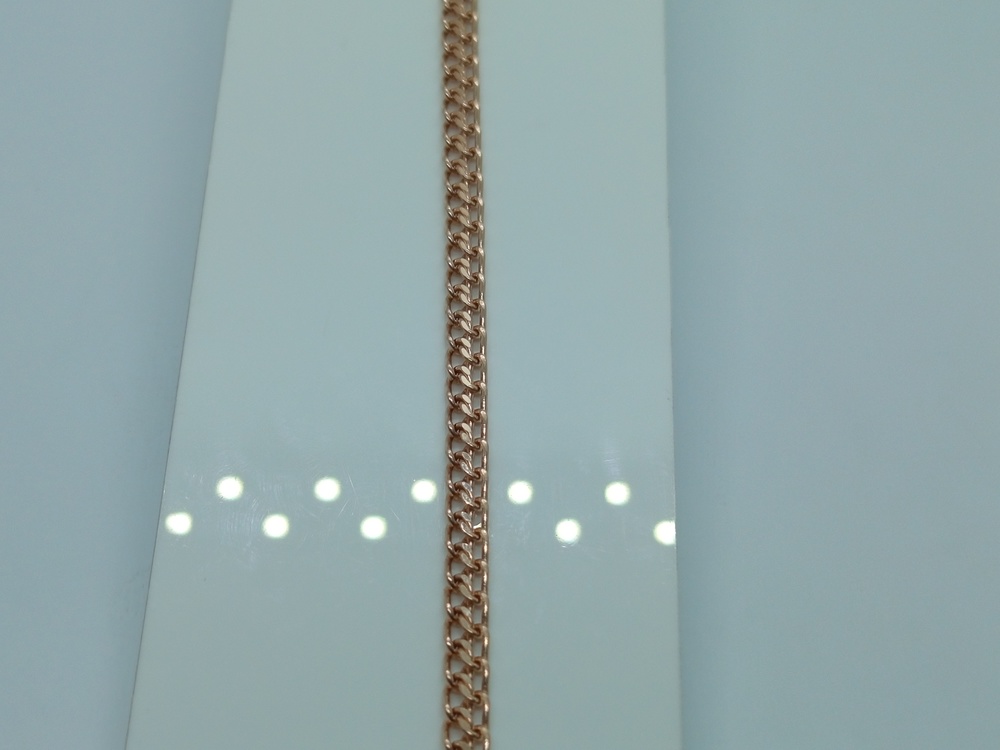 БРАСЛЕТ ПУСТОТЕЛЫЙ Царь (Au 585)