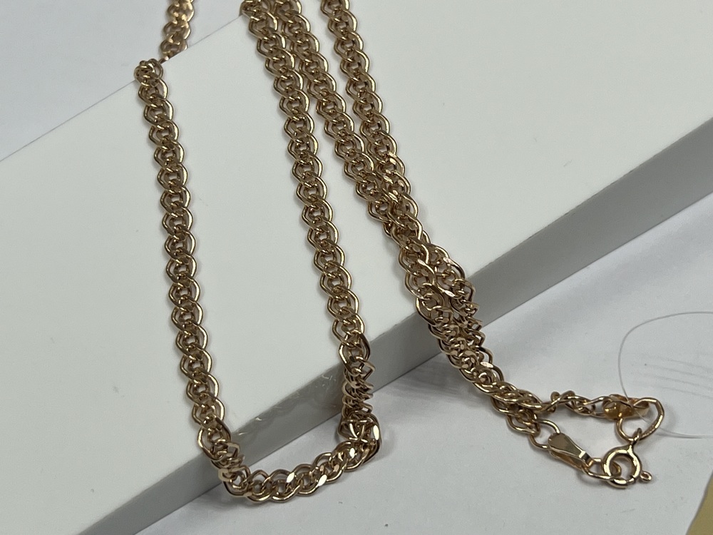 8060155П-55 ЦЕПЬ ПУСТОТЕЛАЯ Нона (Au 585)