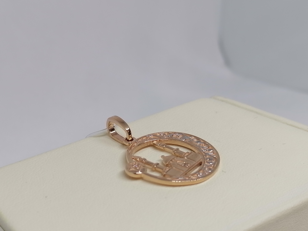 ПОДВЕСКА МЕЧЕТЬ с камнями (Au 585)