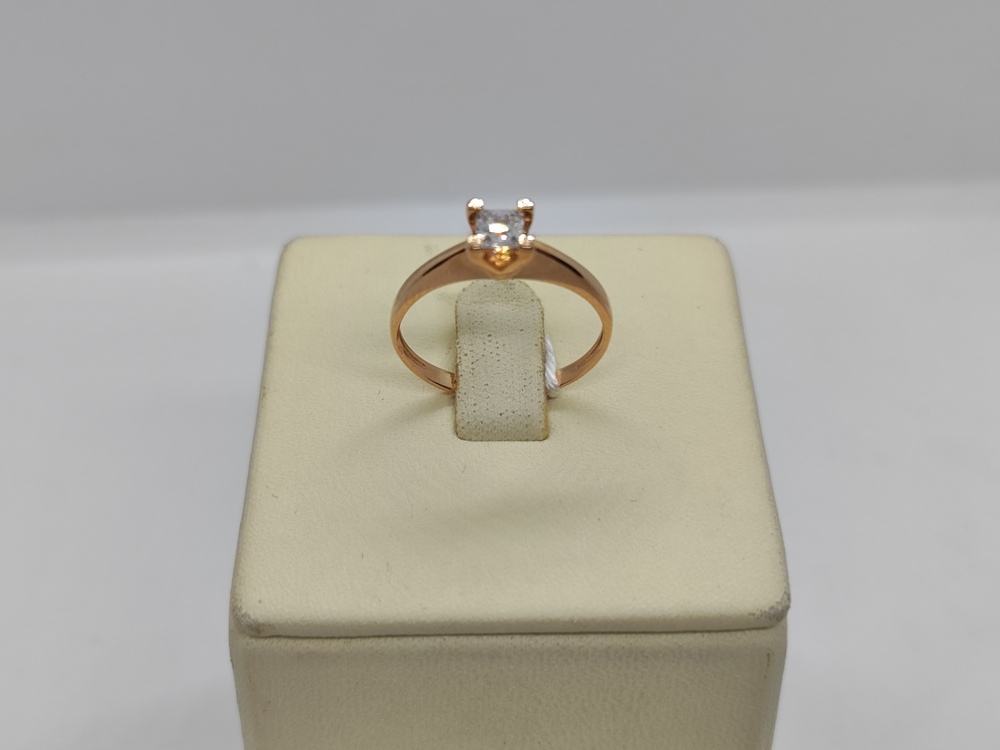 КОЛЬЦО С КАМНЕМ (Au 585)