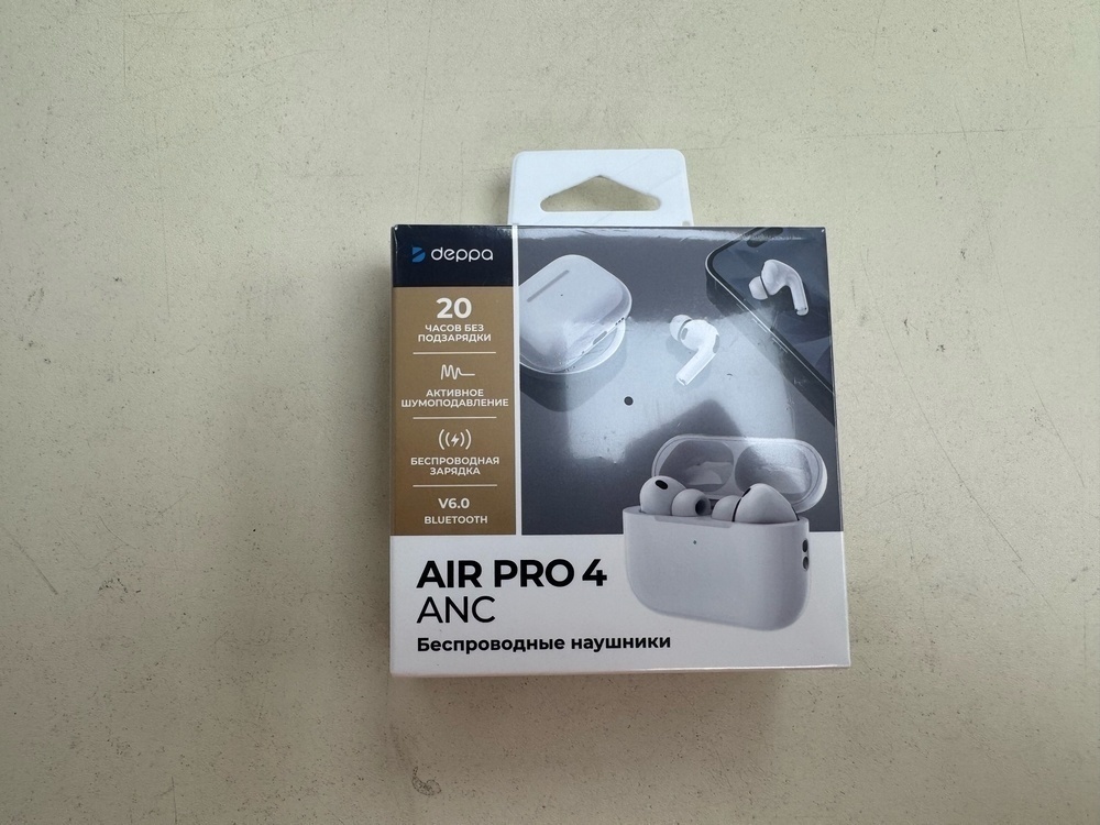 Наушники беспроводные Deppa 44213 Air Pro 3 ANC