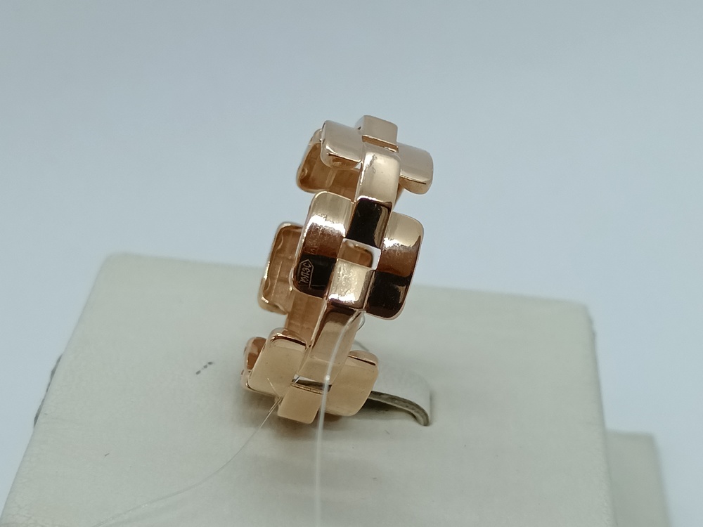 08-108456 КОЛЬЦО БЕЗ КАМНЯ (Au 585)