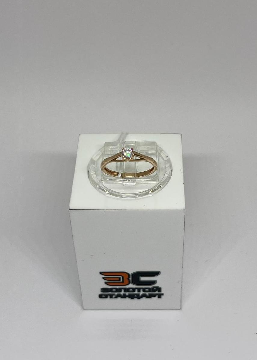 КОЛКМ585 КОЛЬЦО С КАМНЕМ (Au 585)