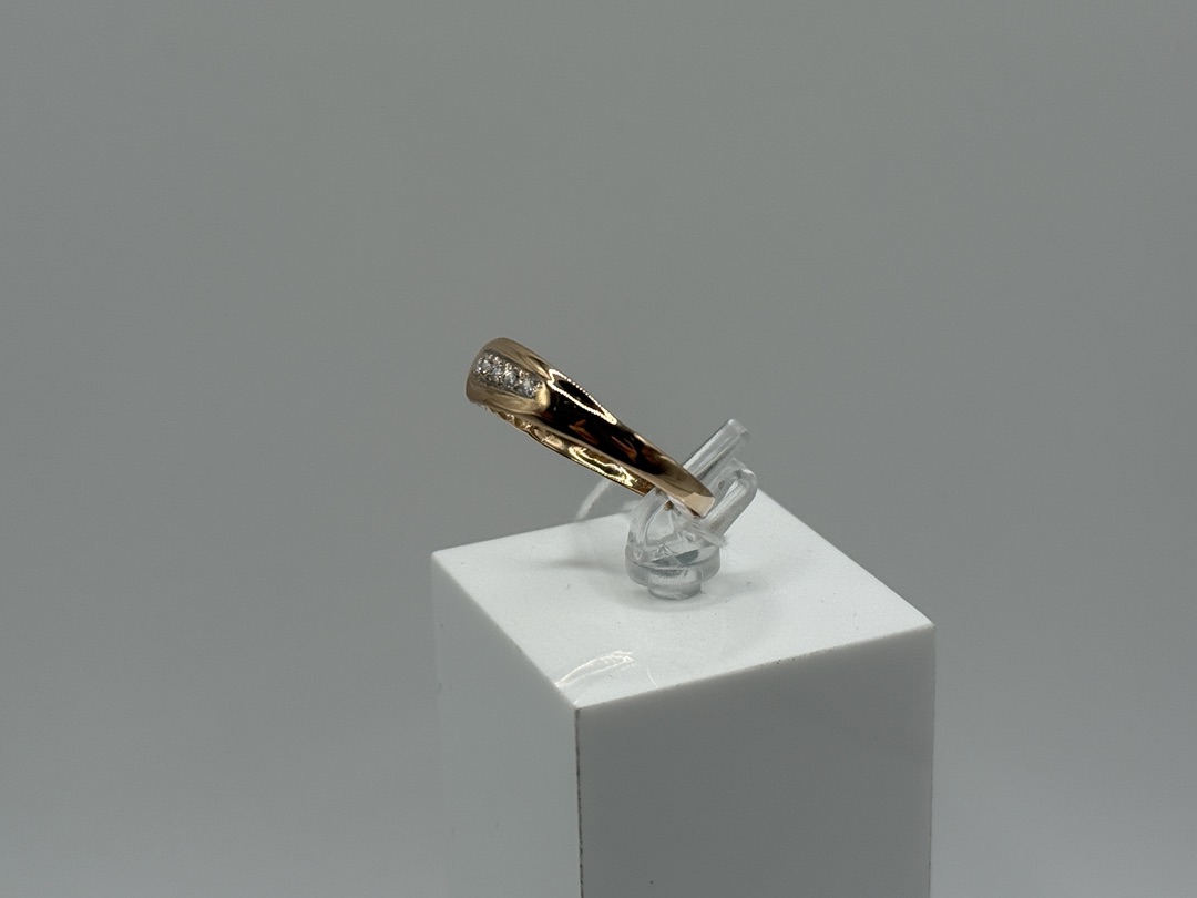 КОЛКМИ585 КОЛЬЦО С КАМНЯМИ (Au 585)