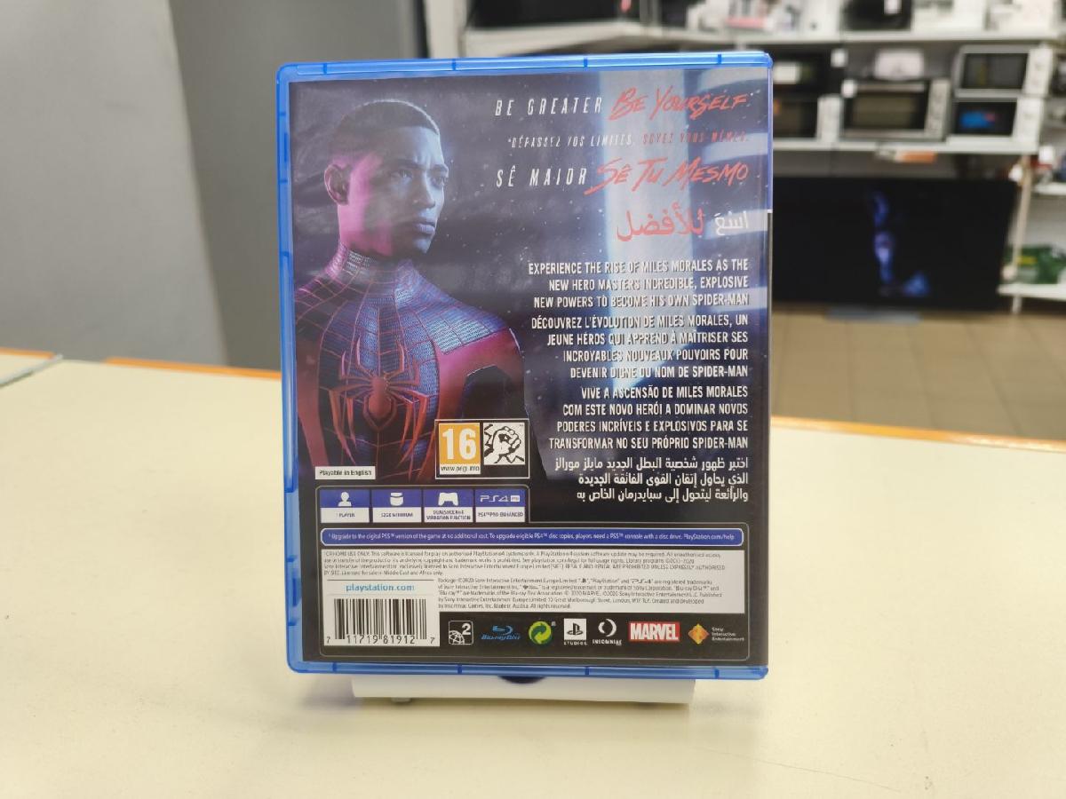 Игра Playstation 4 Spider-Man MILES MORALES