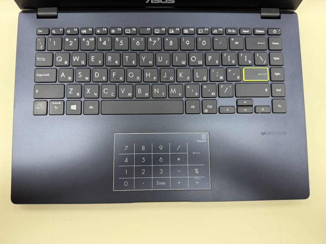 Ноутбук ASUS x415m; Silver N5030, Intel UHD Graphics 605, 4 Гб, 120 Гб, Нет