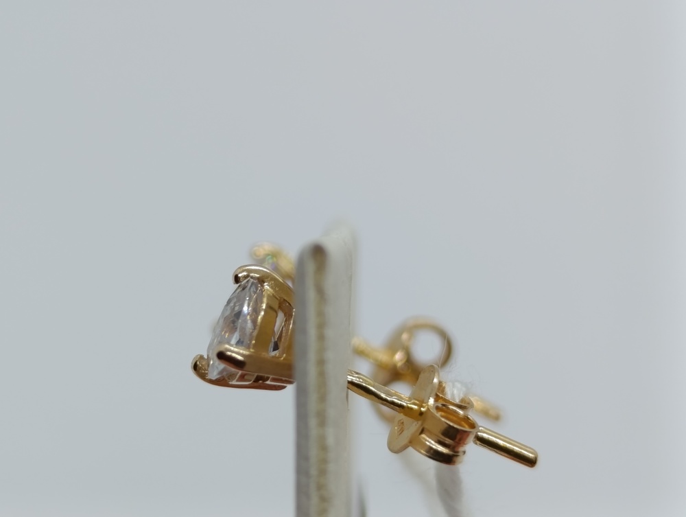 СГВЗ585 СЕРЬГИ ГВОЗДИКИ (Au 585)