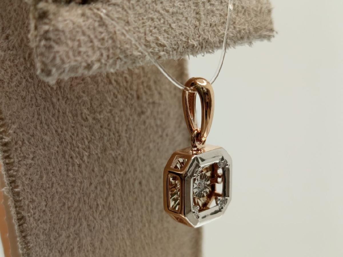 ПОДВЕСКА БРИЛЛИАНТ (Au 585)