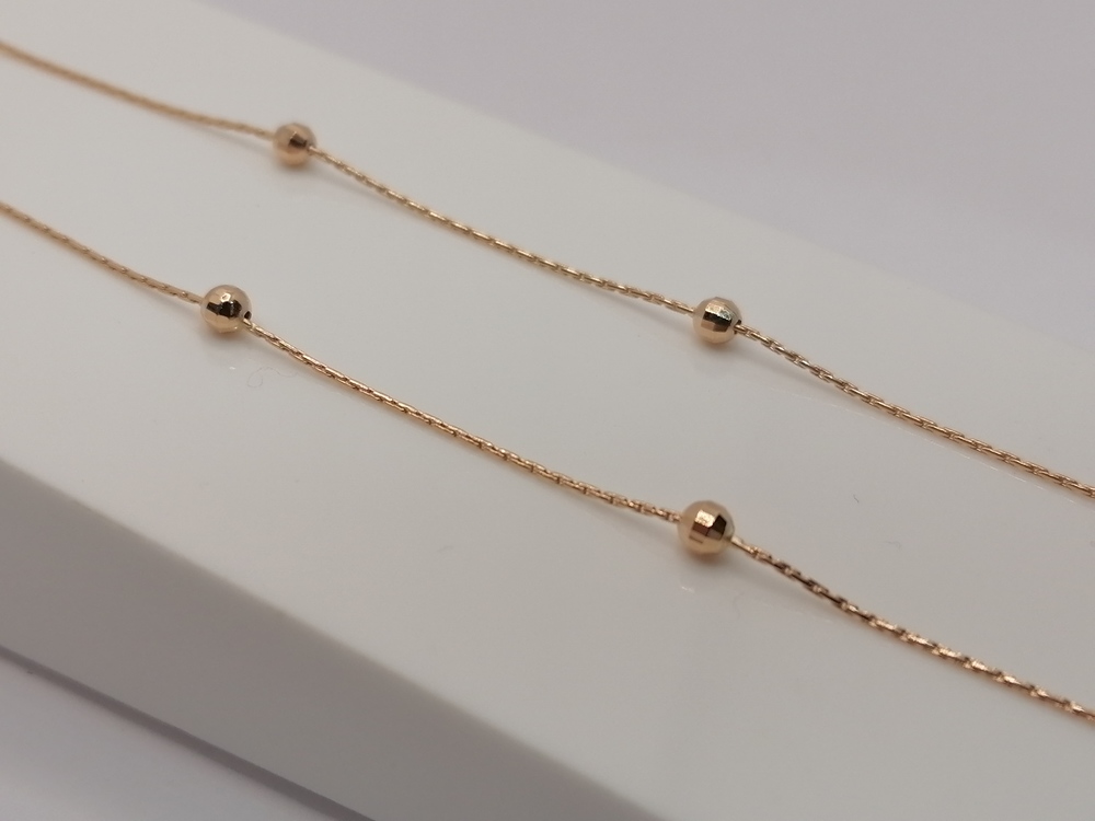 КОЛЬЕ БЕЗ КАМНЯ (Au 585)