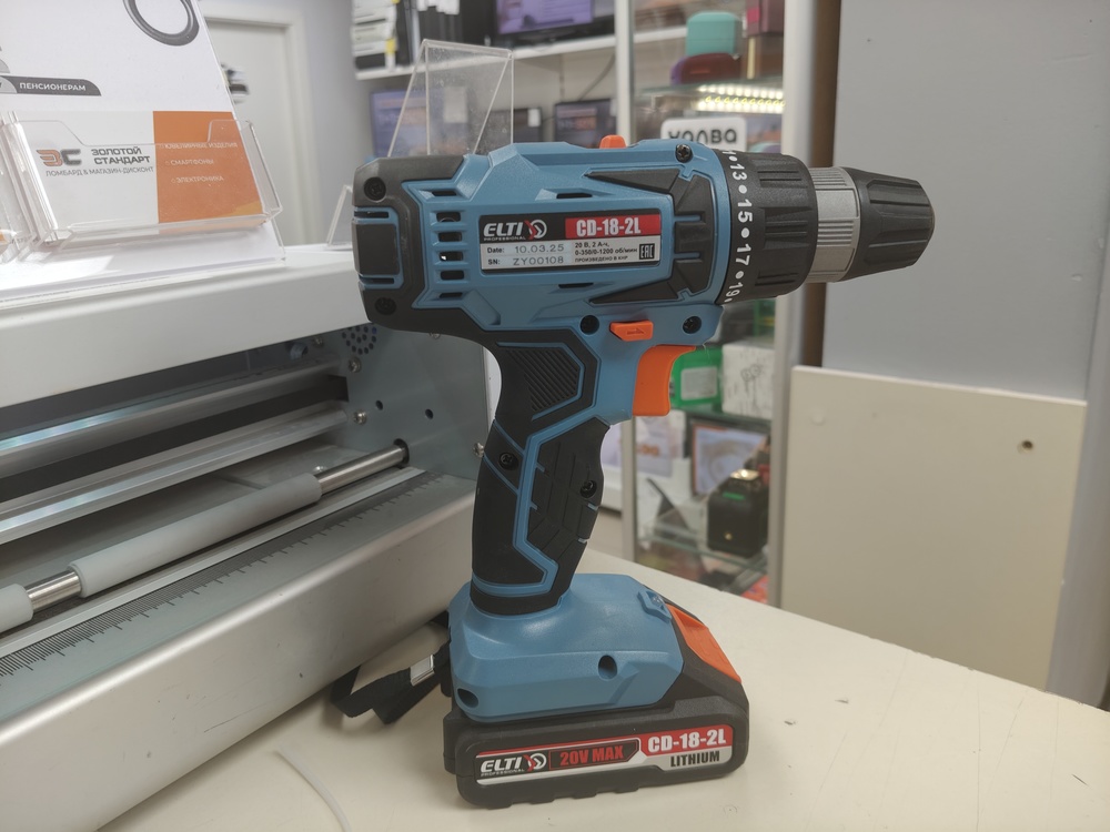 Шуруповерт ELTI CD-18-2L
