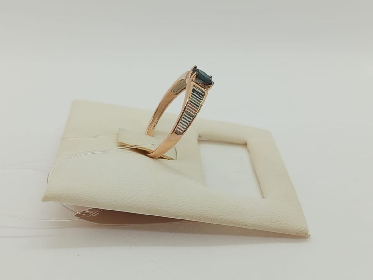 КОЛЬЦО САПФИР (Au 585)