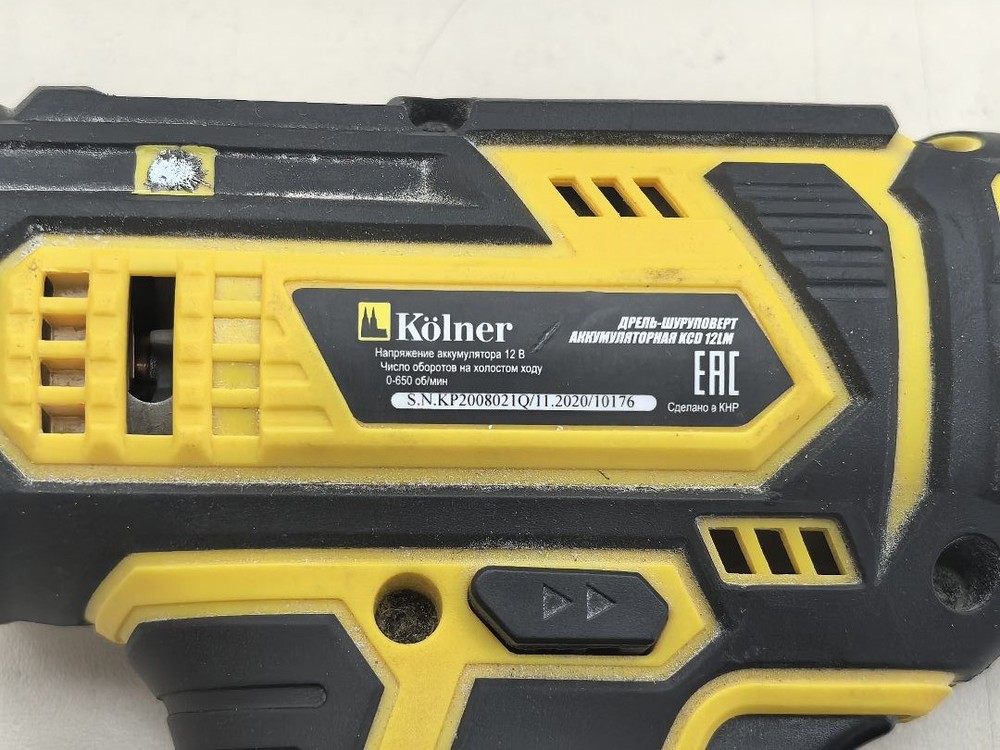 Шуруповерт Kolner KCD 12LM
