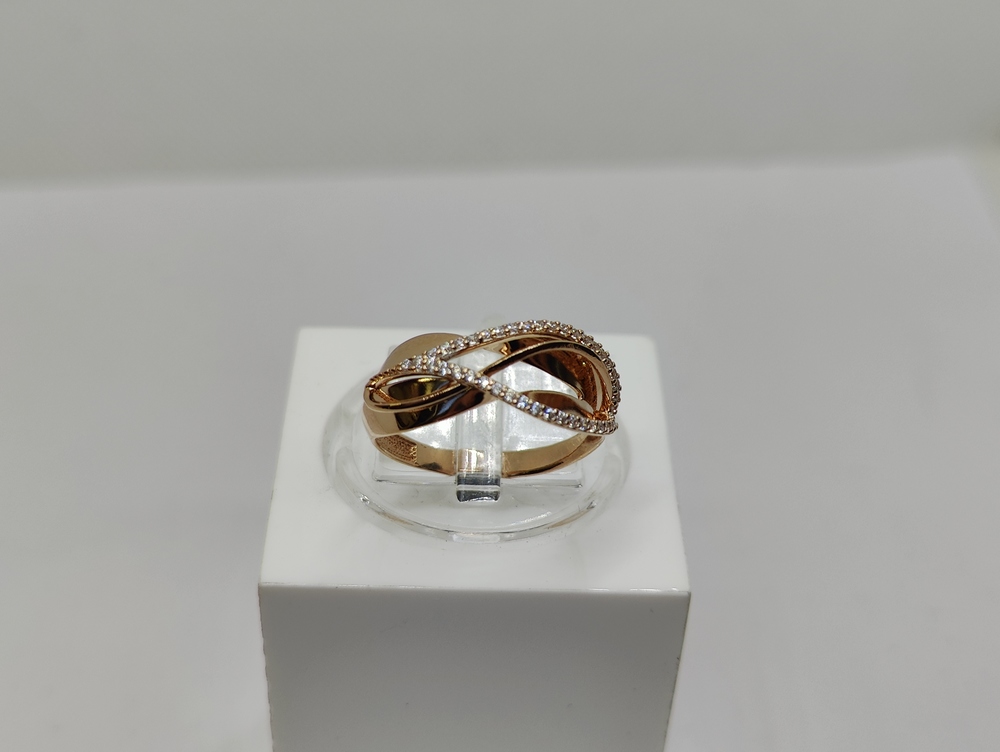 КОЛКМИ585 КОЛЬЦО С КАМНЯМИ (Au 585)