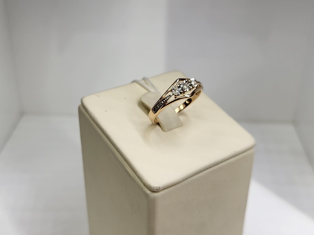 КОЛЬЦО БРИЛЛИАНТ Au 585