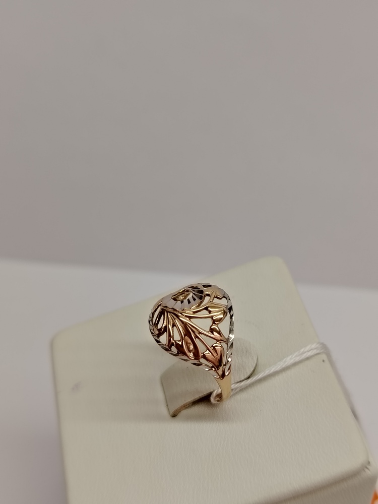 КОЛБКМ585 КОЛЬЦО БЕЗ КАМНЯ (Au 585)