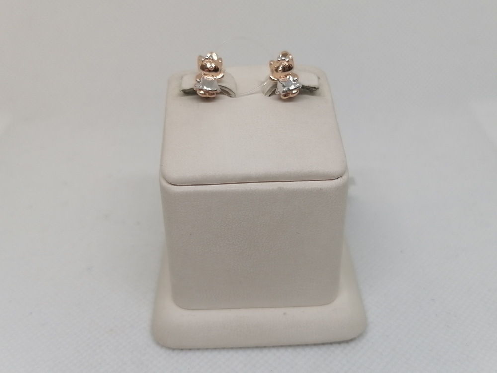 СЕРЬГИ БЕЗ КАМНЯ (Au 585)