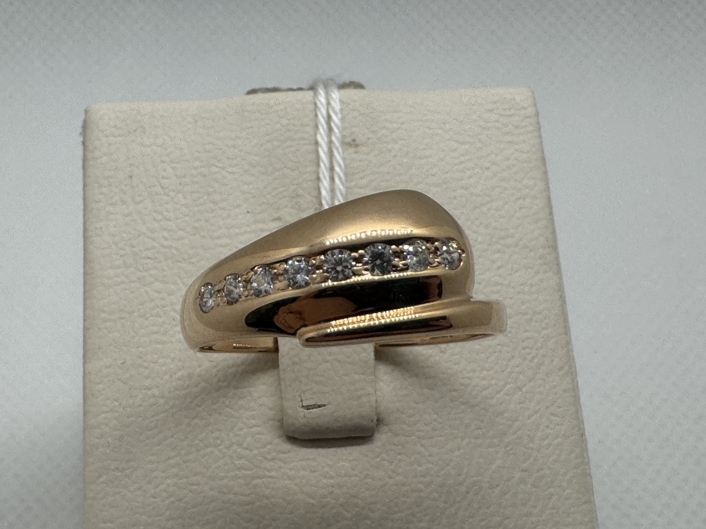 КОЛКМИ585 КОЛЬЦО С КАМНЯМИ (Au 585)