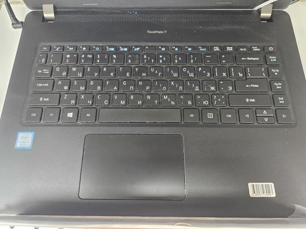 Ноутбук Acer; Core i3-8130U, Intel UHD Graphics, 8 Гб, 128 Гб, Нет
