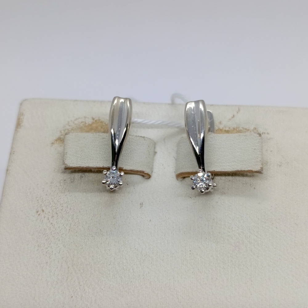 СЕРЬГИ БРИЛЛИАНТ (Au 585)