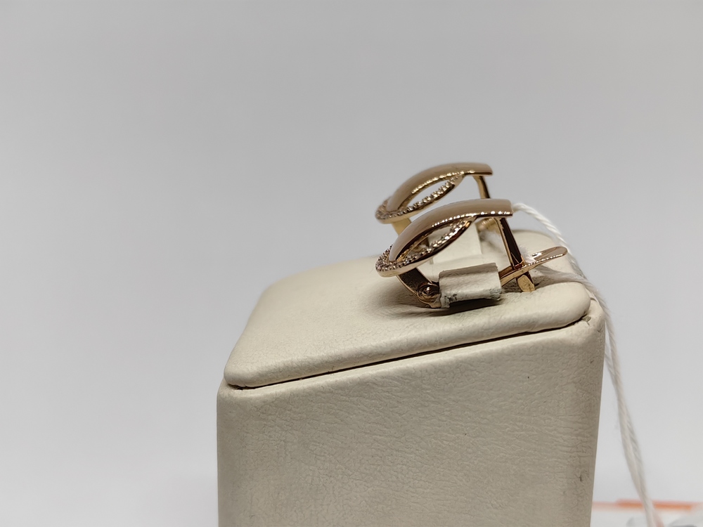 СЕРЬГИ С КАМНЯМИ (Au 585)