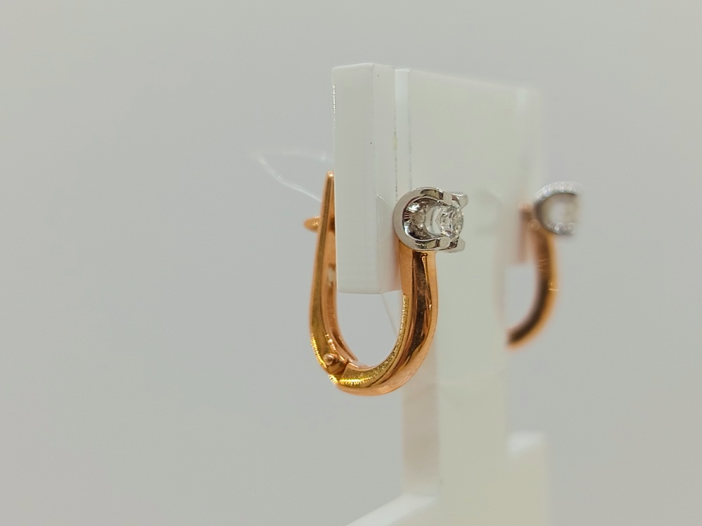 СЕРЬГИ БРИЛЛИАНТ (Au 585)