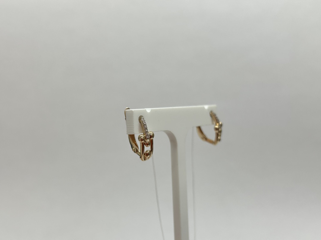 СЕРЬГИ С КАМНЯМИ (Au 585)