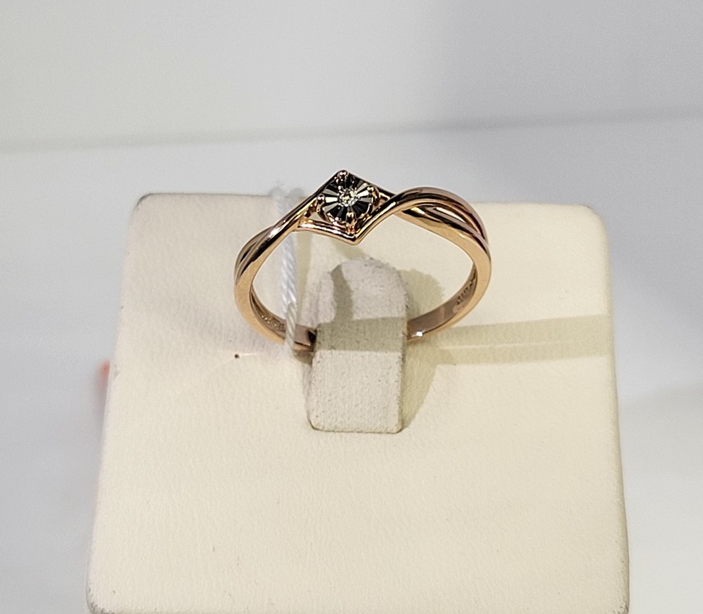 КОЛЬЦО БРИЛЛИАНТ Au 585