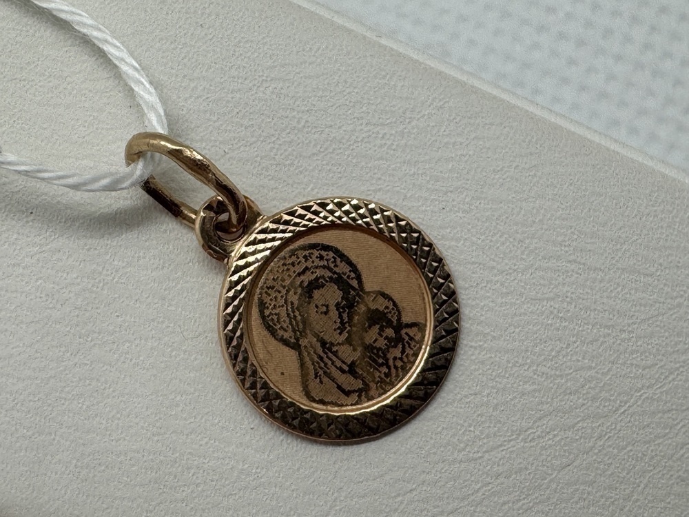 ПОДИБК585 ПОДВЕСКА ИКОНА БЕЗ КАМНЯ (Au 585)