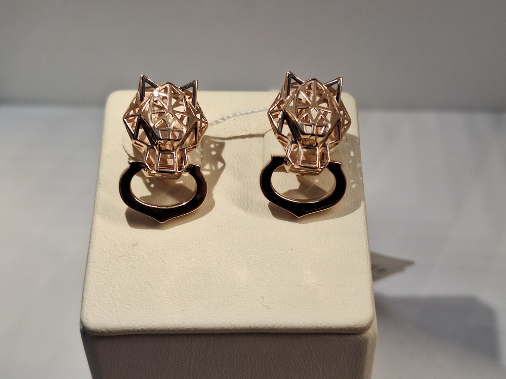 СЕРЬГИ С КАМНЯМИ (Au 585)