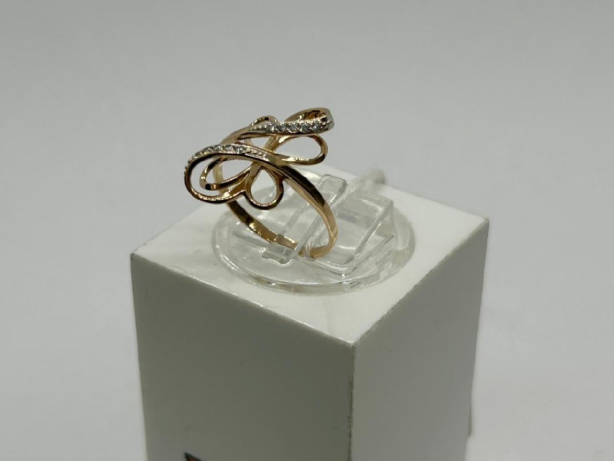 КОЛКМИ585 КОЛЬЦО С КАМНЯМИ (Au 585)