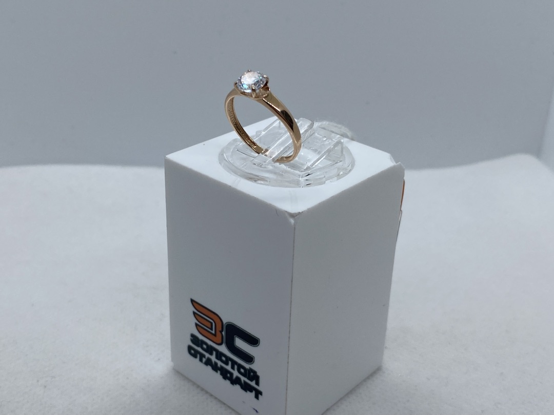 КОЛЬЦО С КАМНЕМ (Au 585)