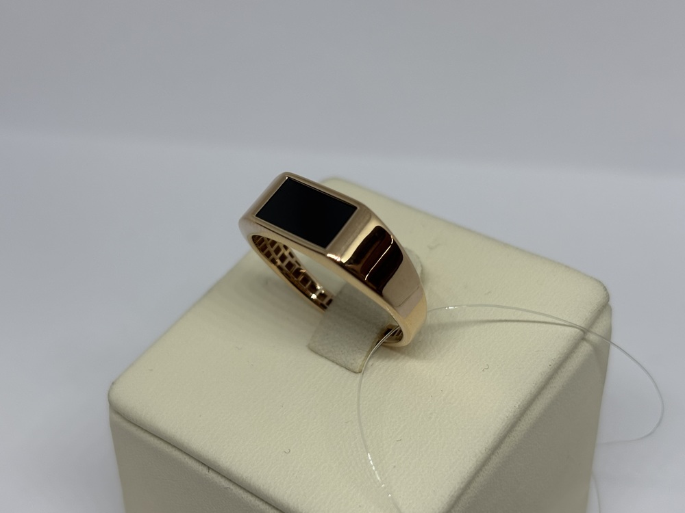 КОЛЬЦО ПЕЧАТКА с камнем (Au 585)