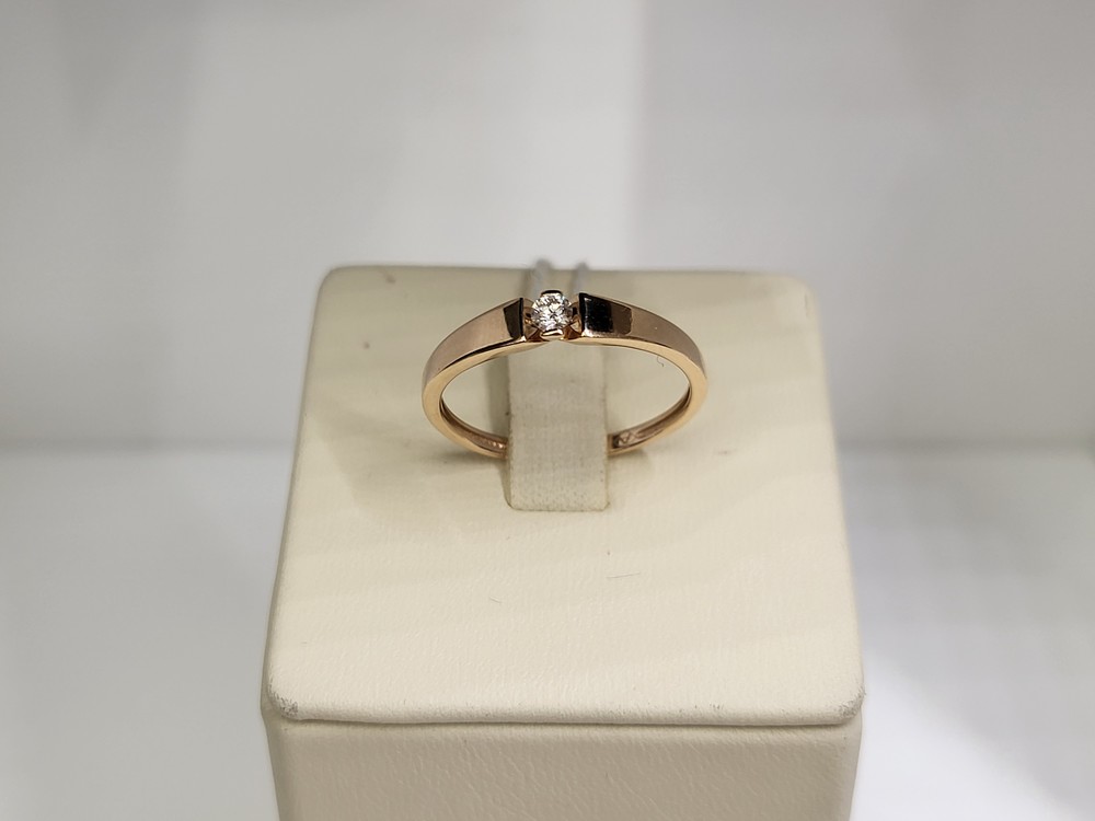 КОЛЬЦО БРИЛЛИАНТ Au 585