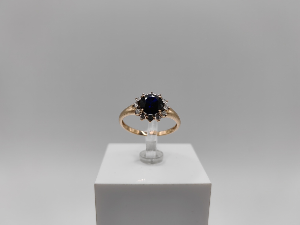 КОЛЬЦО БРИЛЛИАНТ Au 585