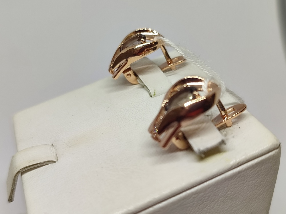 СЕРЬГИ С КАМНЯМИ (Au 585)