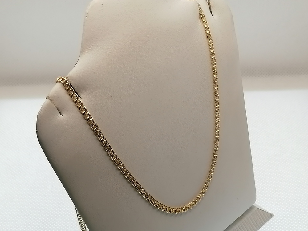 8040200L-45 ЦЕПЬ ПОЛНОВЕСНАЯ Бисмарк (Au 585)