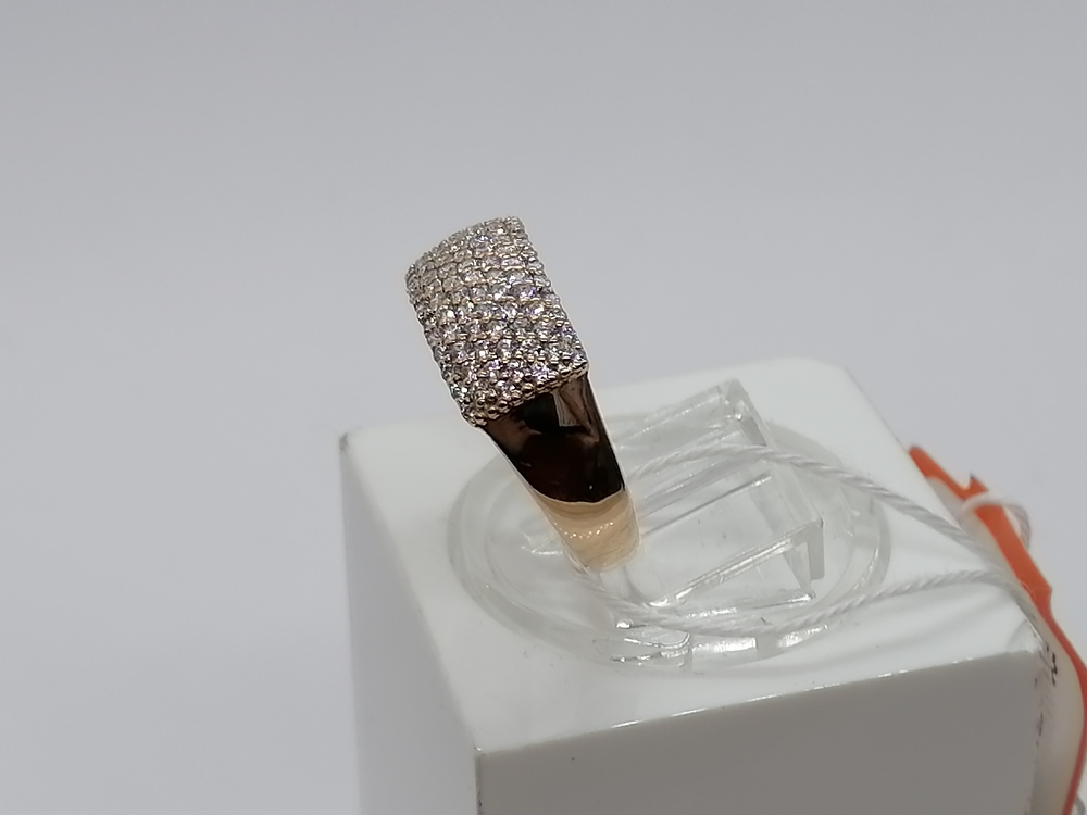 КОЛКМИ585 КОЛЬЦО С КАМНЯМИ (Au 585)