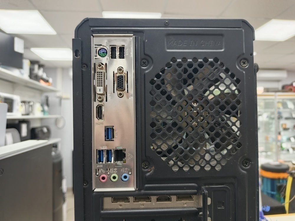 Системный блок Ginzzu; Core i3-10100F, GeForce GTX 1660 Super, 16 Гб, 320 Гб, 1 Tb